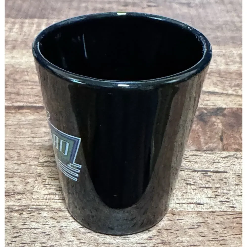 1998 Black Brickyard 400 NASCAR Shot Glass - Indianapolis Motor Speedway